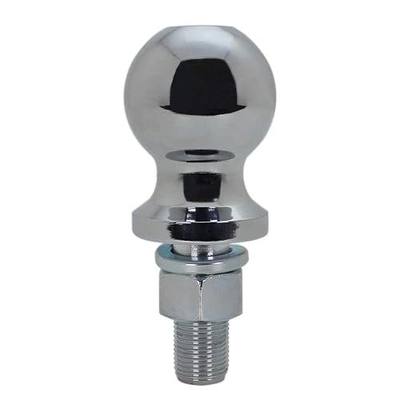 Quick Products QP-HB3007 2" Chrome Hitch Ball - 3/4" Diameter x 2" Long Shank - 3,500 lbs.