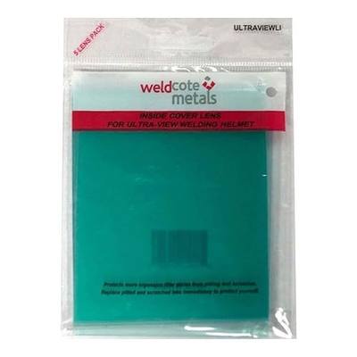 Weldcote Metals ULTRAVIEWLI Inside Cover Lens For Ultra-View Helmet Pkg=5