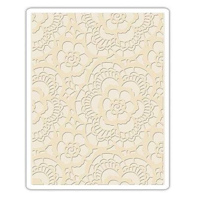 Sizzix Texture Fades Embossing Folder - Lace by Tim Holtz