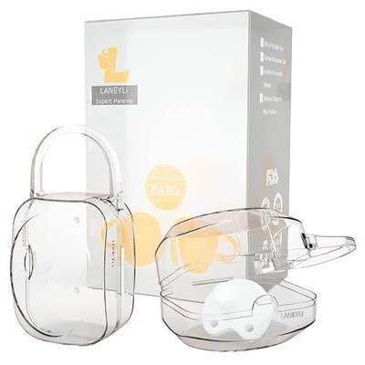 Pacifier Box Pacifier Shield Case Pacifier Clip Holder - Pack of 2