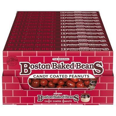 Wonka Boston Baked Beans, Candy-Coated Peanuts,?Sweet & Salty, 4.3 Ounce Theater Candy Boxes (Pack of 12)