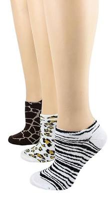 Foot Traffic Women's No-Show Multi-Pack Socks, Cute, Fun Socks, Sizes 4–10