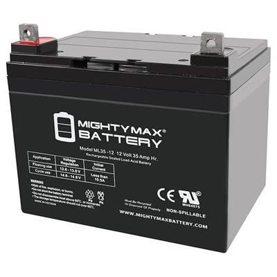 Mighty Max Battery 12V 35Ah Battery Replaces John Deere Lawn Tractor-Riding Mower 108 Brand Product