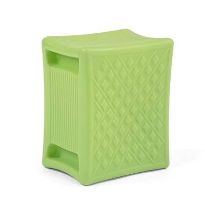 Simplay3 Handy Home 3-Level Heavy Duty Work/Garden Seat - 12" x 15" x 9" - Green, Made in USA