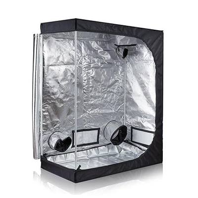 60"X32"X80" Indoor Grow Tent Room 600D Reflective Diamond Mylar Hydroponic Garden Growing Plant with Sturdy Corner (60"x32"x80")