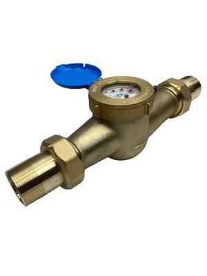 DAE MJ-200 2" NTEP NSF61 Non Lead Potable Water Meter, NPT Couplings, No Pulse Output, Gallons