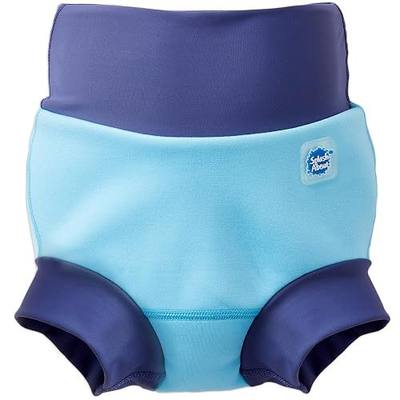 Splash About Happy Nappy Reusable Swim Diaper,Blue Cobalt, 2-3 Years