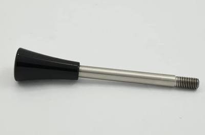 Billet Steering Column Flasher Switch Black Anodized Knob