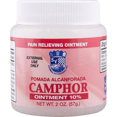 Sanar Naturals Camphor Ointment Pain Relief, 2 oz - Fast Acting Joint and Muscle Rub Arnica Pain Relief for Back, Neck, Knee, Hand, Foot, and More, Travel Size