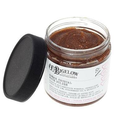 C.O. Bigelow Face Care Collection, Sugar Crystal Polish, Facial Scrub with Sugar Crystals, Strawberry Oil, Exfoliating Face Scrub, Exfoliator for Skin, Made in the USA, 4 oz