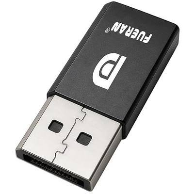 DP - DisplayPort Display Emulator EDID Emulator Plug 2K (fit Headless 2560x1600@30Hz) 4K@17hz 1080P@60Hz Display Port Dummy Plug DisplayPort Compatible (2K-2560x1600@30Hz)