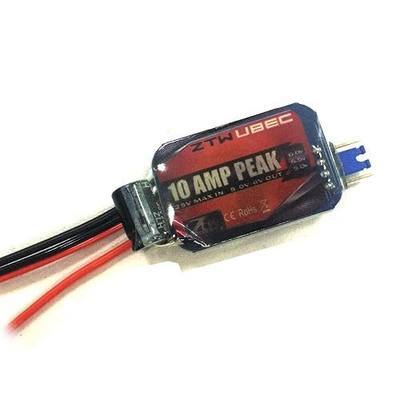 ZTW UBEC 10A Peak Continuous 6A 6.0V 5.5V 5.0V Adjustable for The Rc Airplane Helicopter and OPTO ESC