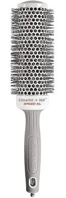 Olivia Garden Ceramic + Ion Speed XL - Extra-Long Round Thermal Hair Brush - Not Electrical - Professional Blowout Brush for Normal to Thick Hair