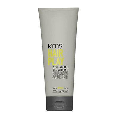 KMS HairPlay Styling Gel | Strong Hold & Definition, 6.7 oz