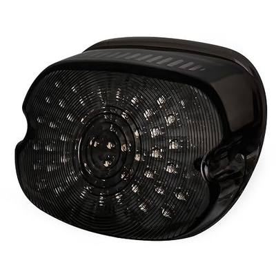 MOVOTOR Led Tail Light LED Brake Turn Signal Rear Light Low Profile Smoked Taillights Compatible with Harley Davidson Dyna Sportster 883 1200 Road King