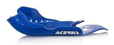 Acerbis Plastic Offroad Skid Plate Blue Compatible with Yamaha YZ250 2005-2026/YZ250X 2016-2026 - 2449710003
