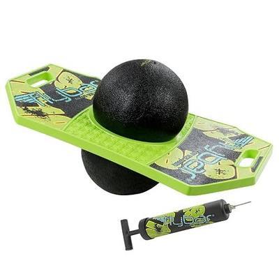 Flybar LED Pogo Trick Ball for Kids Balance Bounce Board w/Anti-Slip Deck