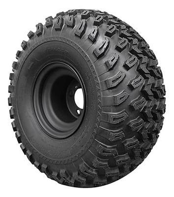 Antego 22x11.00-8 Golf Cart Tires & Wheels, Set of 4, 8x7 Black | Set of 4
