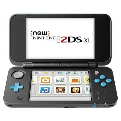 New Nintendo 2DS XL - Black + Turquoise