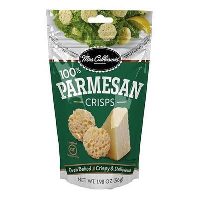Mrs. Cubbison's 100% Parmesan Crisps - 1.98 oz - Oven Baked - Gluten Free - Keto Friendly