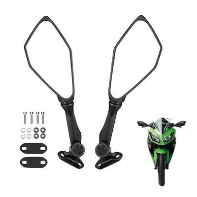 KEMIMOTO Ninja 300 Mirrors Compatible with Ninja 400 250 500 ZX6R EX300 ZX-6R Motorcycle Rear View Mirror