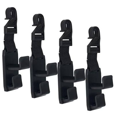 Headrest Hooks for Car, Car Headrest Hooks for Front Back Seat - Handy for Purse, Grocery Bags, Handbag and Backpack(Set of 4)