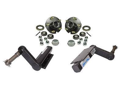 2,000 lb. Torsional Stub Axles with 5-Bolt on 4-1/2 Inch Hubs (TSA-20150)