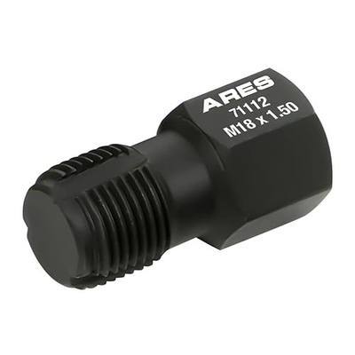 ARES 71112 Oxygen Sensor Thread Chaser - Rethread Tool, M18x1.5mm | Works with M18x1.5mm spark plug threads
