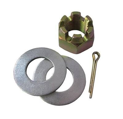 Front/Rear Axle Nut and Washer Kit – Compatible with Polaris RZR 570 800 900 1000 Turbo ATV/UTV Models – Replacement for Parts 7547337, 7555796, 7661404