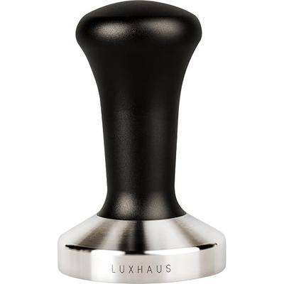 LuxHaus 58mm Espresso Tamper - LuxHaus Premium Barista Coffee Tamper - 100% Flat Stainless Steel Base