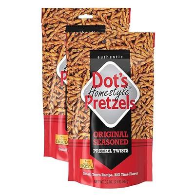 Dot's Homestyle Pretzels - 2 Pound Bag (Pack of 2)