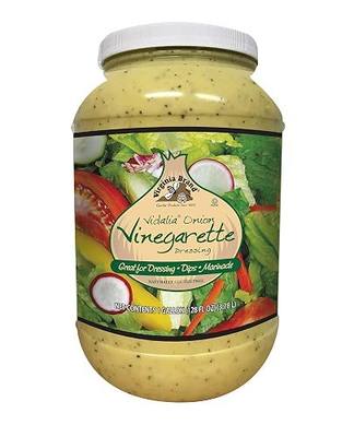 Virginia Brand Gluten Free Vidalia Onion Vinaigrette Salad Dressing, Marinade & Dip, 128 Ounce (Pack of 1)