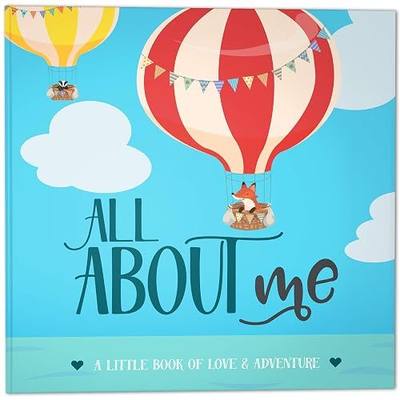 RubyRoo Baby Memory Book - Baby Milestone Keepsake Journal - First 5 Years Photo Album Scrapbook for Baby Boy or Girl - Pregnancy Gift for Baby Shower, Gender Neutral Record Book Newborn - Adventure
