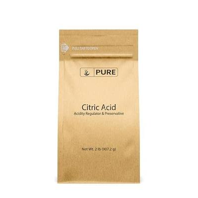 PURE ORIGINAL INGREDIENTS Citric Acid Eco-Friendly Packaging, All-Natural, Acidity Regulator (32 Ounce)