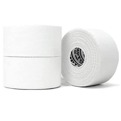 Hampton Adams | As Seen on Shark Tank | Original Athletic Sports Tape (3 Pack) | 45ft Rolls | Very Strong Easy Tear NO Sticky Residue | Best Tape for Athlete & Trainers | Fingers Ankles (White)