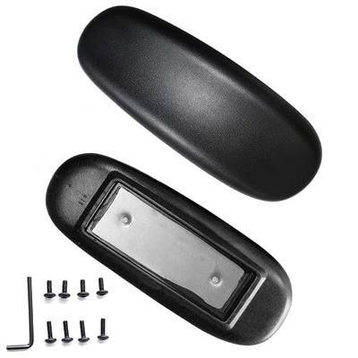 MySit Office Chair Armrest Replacement Univeral 4" Mounting Hole | Arm Pads Set of 2 Black