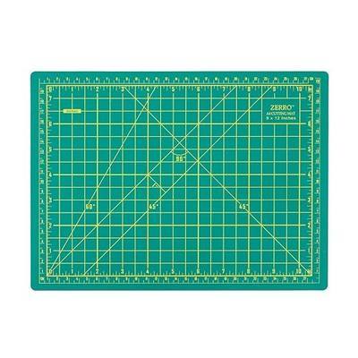 ZERRO Cutting Mat 12" x 9" Self Healing Rotary Cutting Mat A4 | Double-Sided, Non-Slip, Durable PVC, Craft Mat for Quilting Sewing Art Projects
