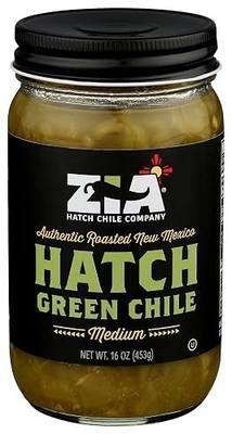 Zia Green Chile Company Medium Hatch Green Chile, 16 OZ