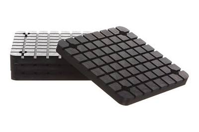 Replacement KIts Square Rubber Arm Pads, Black, Set of 4 | Fits Globe, Fits BendPak, Fits Danmar, 2-Post Car Lift