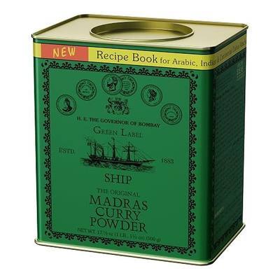 Ship Brand Madras Curry Powder in can, 500-gram (pack of 1)