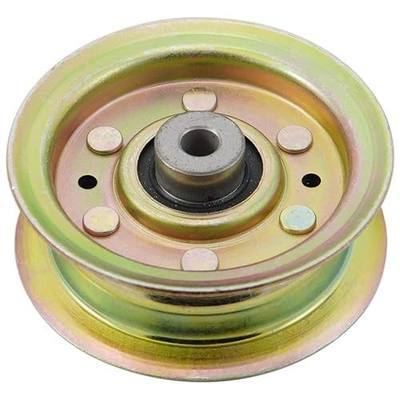 Parts Camp 532173438 Flat Idler Pulley for Husqvarna/AYP/Craftsman 104360X 131494 173438 532173438 John Deere AM103287 AM103480 AM108923 AM37321 Stens 280-623 Mower Pulley for 42" Decks