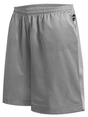 Ma Croix Mens Basic Mesh Shorts with Pockets Basketball Gym Workout Plain Uniform PE Shorts