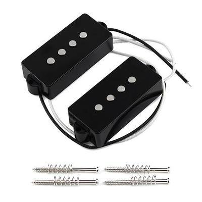FLEOR Alnico 5 P Bass Pickups Humbucker Pickup for 4 String P Bass Replacement