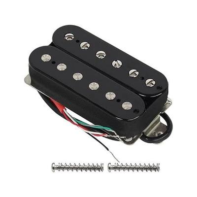 FLEOR Electric Guitar Pickup Double Coil Humbucker Pickups 50mm Ceramic Neck Pickup-Black