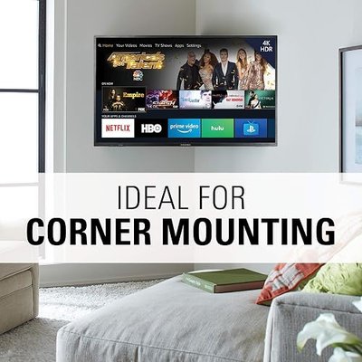 Made for Amazon Full-Motion TV Wall Mount for 32 to 80 TV