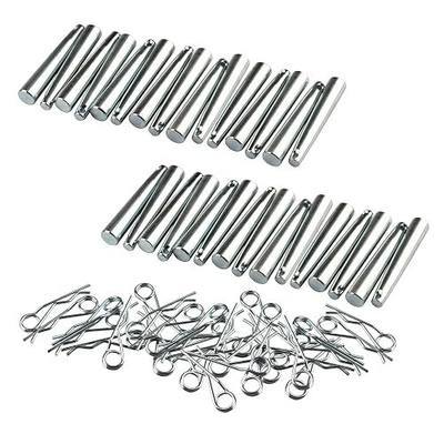 30 Pack F34 Truss Conical Coupler Pins with R-Clip, Replace Accessories | For DJ Stage Light
