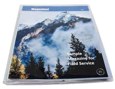 Vinyl Magazine and Tract Organizer