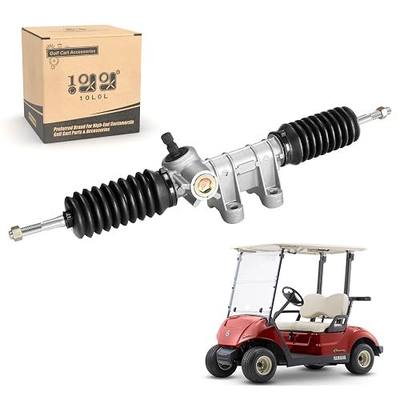 Golf Cart Steering Gear Box Assembly, Heavy Duty Rack and Pinion Replacement for Yamaha Drive, G29, G22 Gas and Electric Golf Cart, OEM JW1-F3400-00 Steering Box
