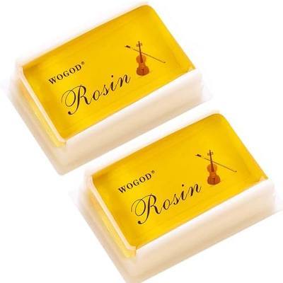 Rosin Violin Rosin Light Low Dust Rosin 2 Pack For Bows For Violin Viola And Cello (2Pack Rosin)