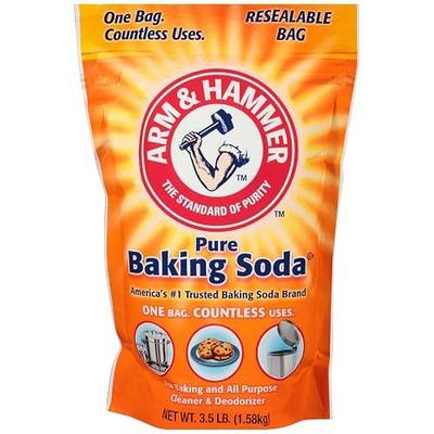 Arm & Hammer, Pure Baking Soda 3.5 lb. Stand-Up Bag
